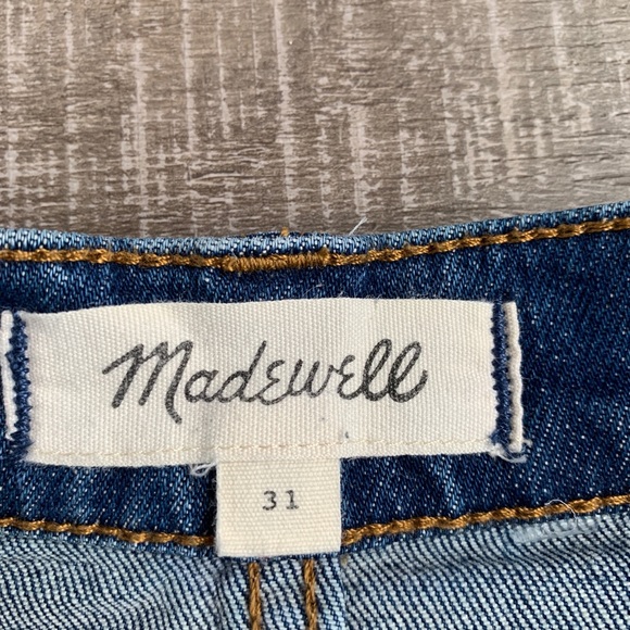 Madewell high rise mid length shorts - Picture 8 of 11